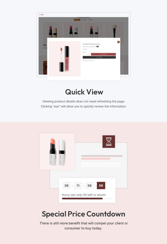 Skinpil - Cosmetics, Beauty & Skincare Store Multipurpose Shopify 2.0 Responsive Theme - Features Image 7