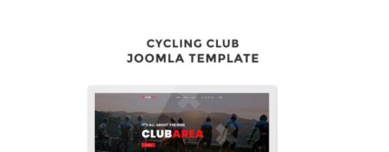 Club Area - Cycling Club Creative Joomla Template - Features Image 1