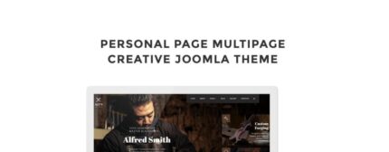 ALF's - Personal Page Multipage Creative Joomla Template - Features Image 1