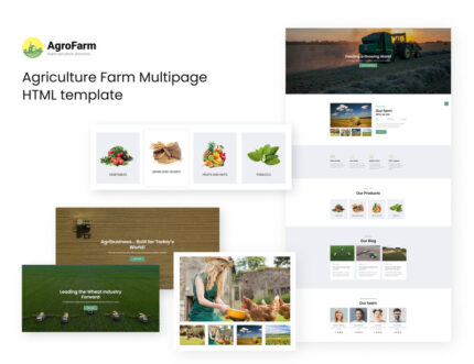 Agrofarm - Agriculture Farm HTML5 Website Template - Features Image 1