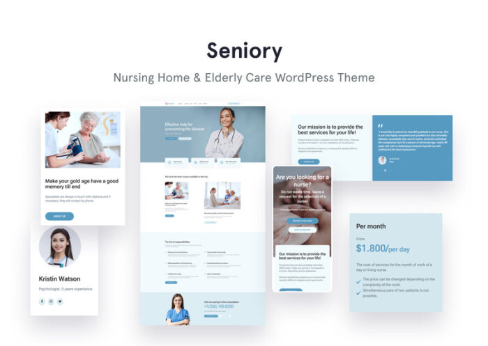 Seniory - Nursing Home & Elderly Care WordPress Elementor Theme - Features Image 1