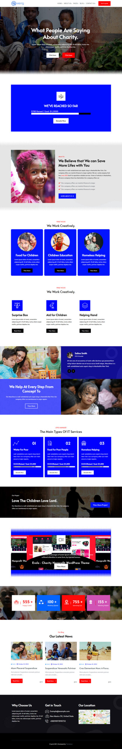 Gorib - Charity WordPress Theme - Features Image 1