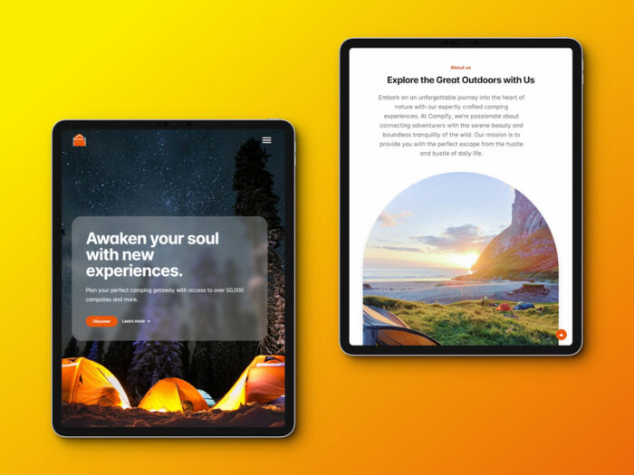 Campify - Camping HTML Landing Page Template - Features Image 3