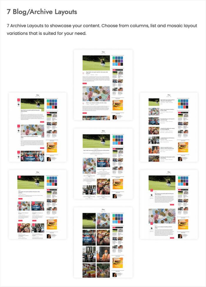 Viral Pro - Modern & Creative Newspaper Magazine, Blog & News WordPress Theme - Features Image 10