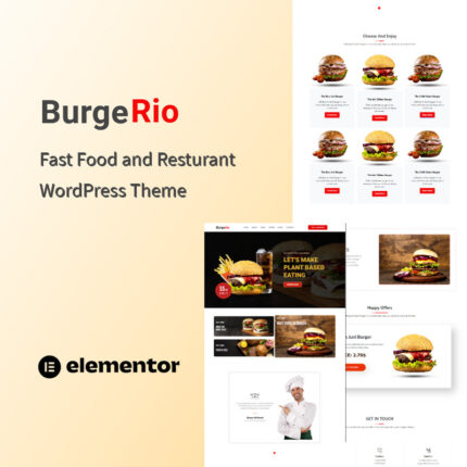 Burger - Fast Food and Restaurant One Page WordPress Theme - Features Image 1