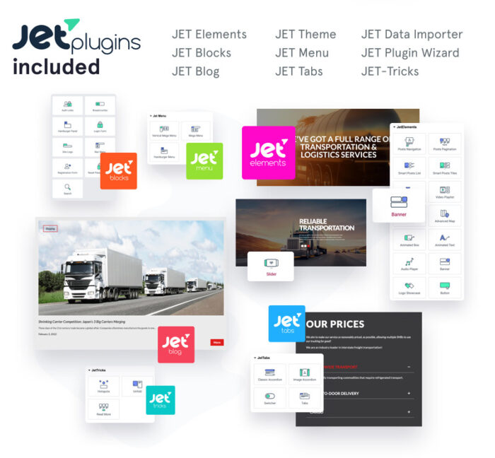 Trucky - Transportation & Logistics Responsive WordPress Theme - Features Image 3