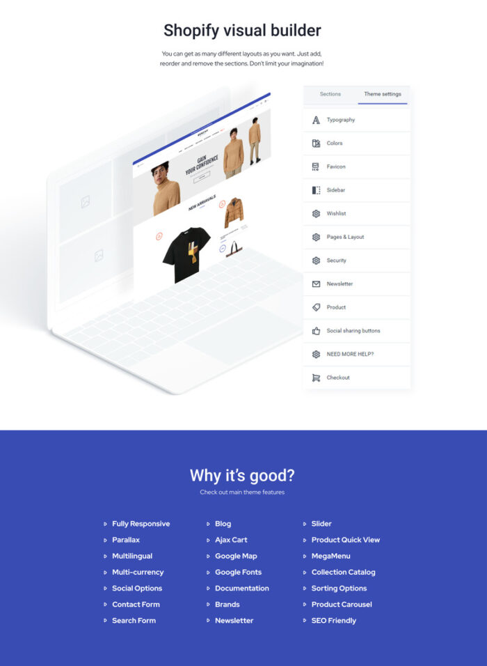 Benchy - Men`s Fashion Shopify Store theme - Features Image 2