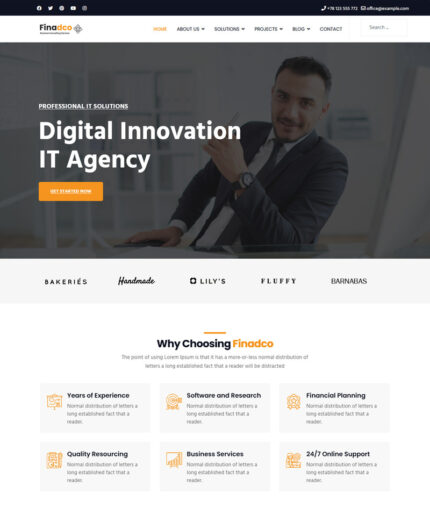 Finadco - Joomla 5 Business Consulting Service Template - Features Image 1