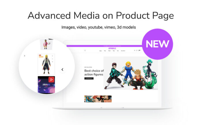 Apparelix - Anime and Manga Shop Shopify Theme - Features Image 4