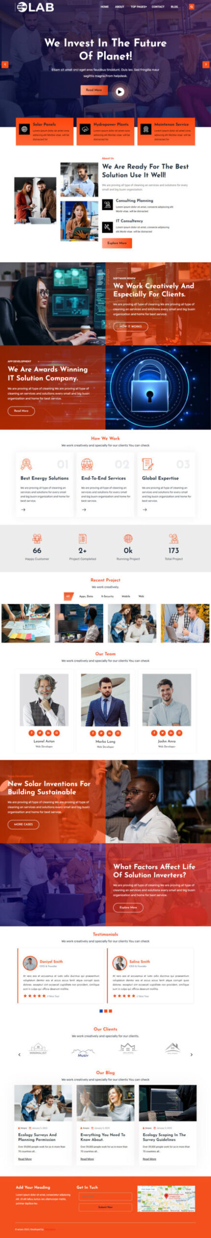 Amaro - Business And Multipurpose Responsive WordPress Theme - Features Image 1