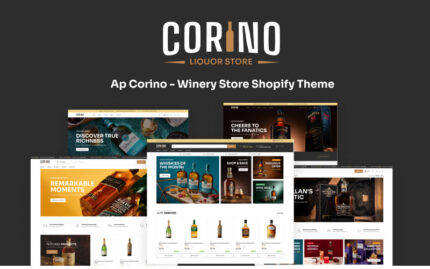 Ap Corino - Winery Store Shopify Theme - Features Image 1