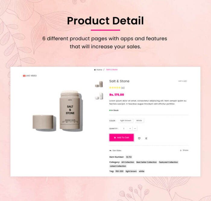 Belleza - Mega Beauty Cosmetics Super Shopify 2.0 Store - Features Image 9