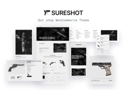 SureShot - Gun Shop, Shooting Club and Weapon WooCommerce Theme - Features Image 1