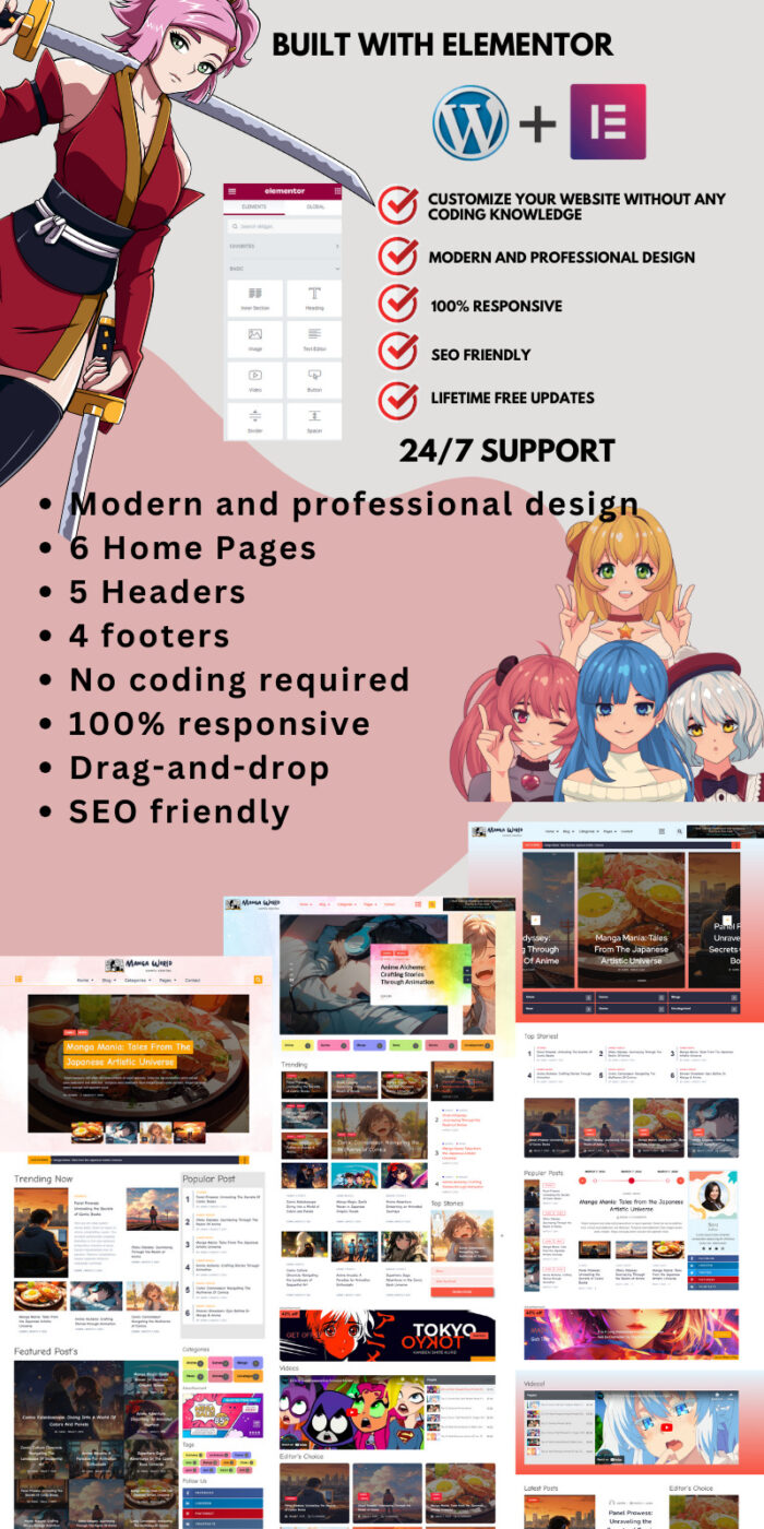 Manga World - Anime & Manga News, Magazine, Stories, Blog WordPress Theme - Features Image 2