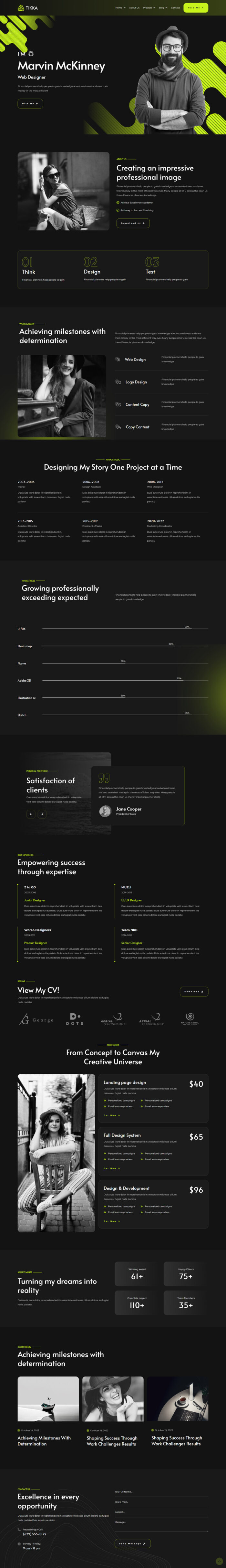 Tikka - Portfolio Bootstrap 5 HTML Template - Features Image 2