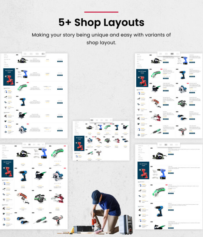 Toolza - Mega Parts Shopify 2.0 Premium Responsive Theme - Features Image 11