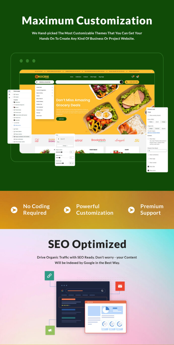 Grocerie Mart - Fresh Food & Grocery Store Shopify Theme - Features Image 3