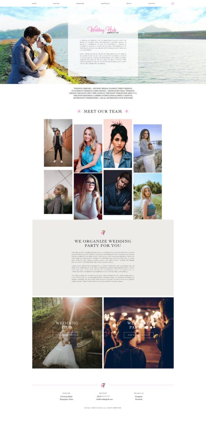 Wedding-Hub - A Wedding Planner Company - Features Image 4