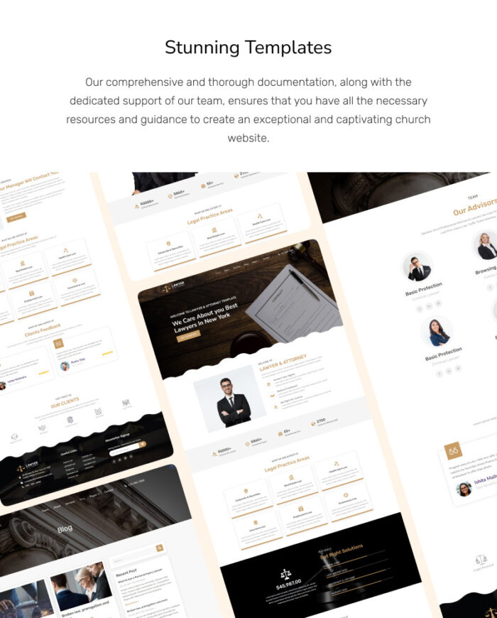 Lawyer & Attorney Law Firm - Law Elementor Kit - Features Image 2