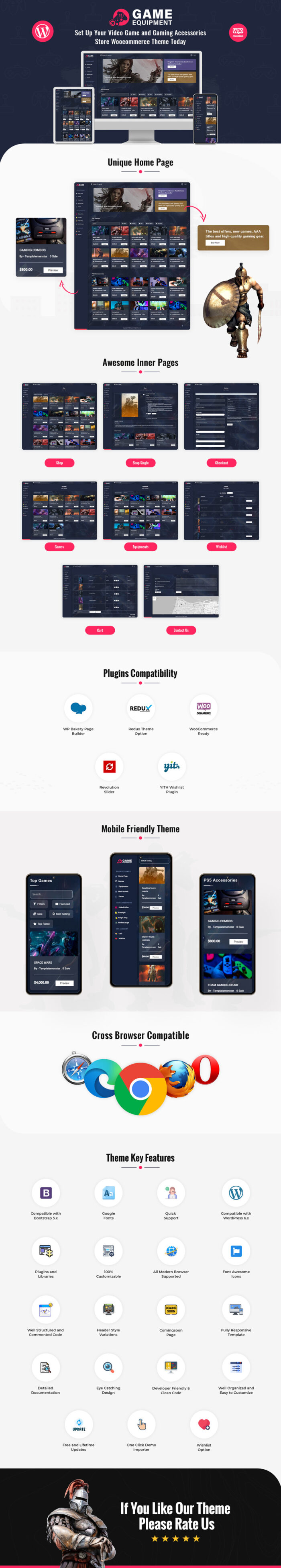 GameWorld - Video Game and Gaming Accessories Store Woocommerce Theme - Features Image 1