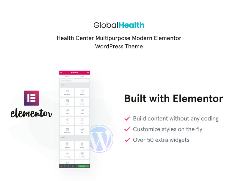 GlobalHealth - Doctor & Medical WordPress Theme - Features Image 1