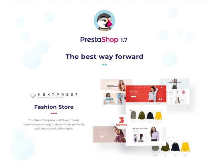 Nextprest - Fashion Store Clean Bootstrap Ecommerce PrestaShop Theme - Features Image 2