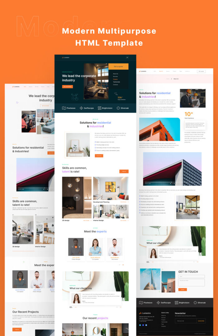 Lumestra HTML construction Template - Features Image 1