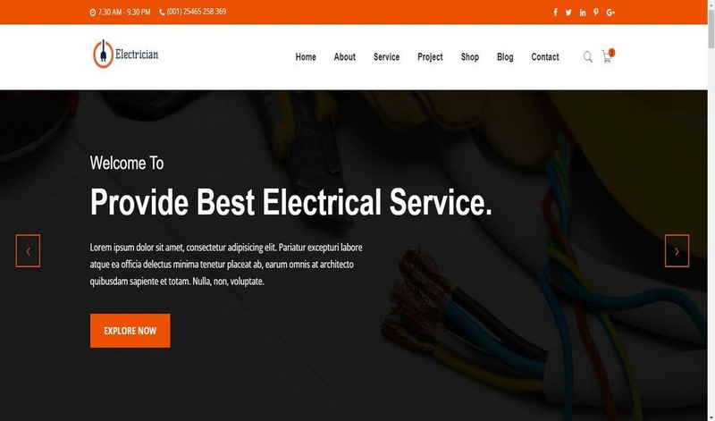 Electric : Electrician & Repairing HTML Template - Features Image 1