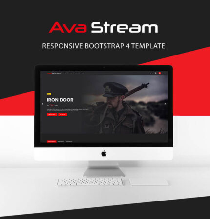 Ava Stream - Movies & TV Shows Bootstrap 4 Website Template - Features Image 1