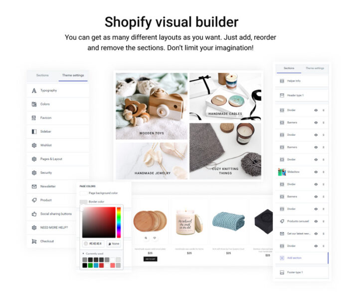 Apparelix Hobbies Store, Handmade Craft Shopify Theme - Features Image 2