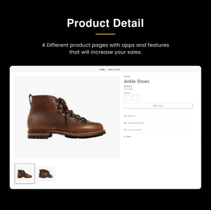 Keni Mega Shoes Responsive Shopify 2.0 Theme - Features Image 9