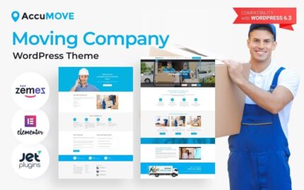 Accumove - Moving Company WordPress Theme