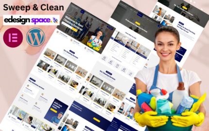 Sweep & Clean  - Cleaning Services WordPress Theme - Features Image 1