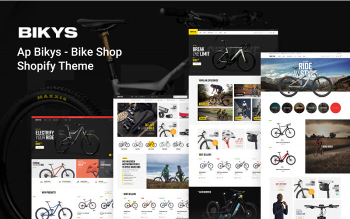 Ap Bikys - Bike Shop Shopify Theme - Features Image 1