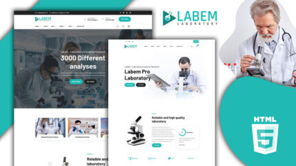 Labem Laboratory And Medical Equipment HTML5 Template - Features Image 1