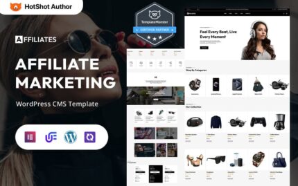 Affiliates - Affiliate Marketing & Monetization WordPress Elementor Theme