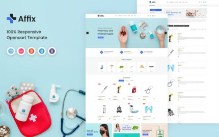 Affix - Medical OpenCart Template