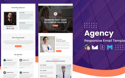 Agency – Multipurpose Responsive Email Template