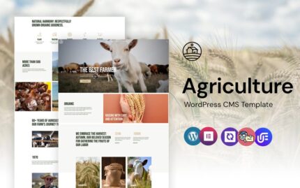 Agrior - Agriculture And Farming WordPress Elementor Theme