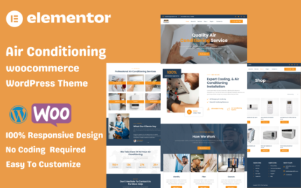 Air Conditioning WooCommerce WordPress Theme