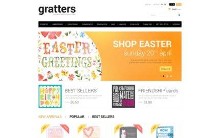 All Occasions Cards Store PrestaShop Theme