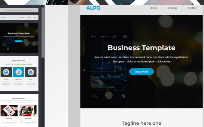 Alpo - Responsive Email Newsletter Template