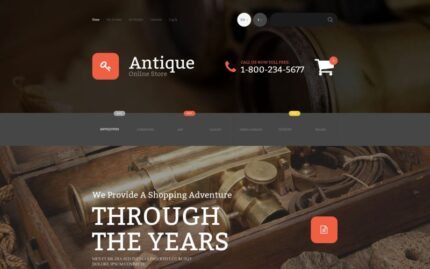 Antique Magento Theme