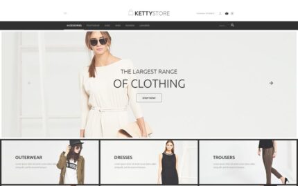 Apparel Online Store VirtueMart Template