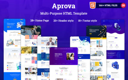 Aprova -  Multipurpose Responsive  HTML5  Website Template