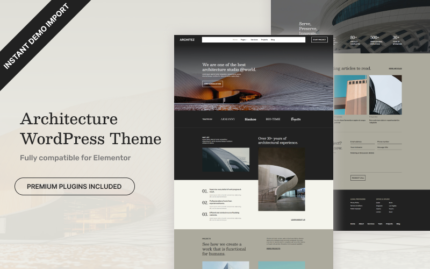 Architez - Architecture WordPress Theme