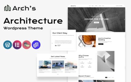 Arch's - Architecture Construction WordPress Theme