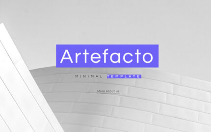 Artefacto - Business Elementor WordPres Landing Page Template