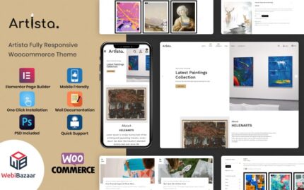 Artista - Art Gallery WooCommerce Theme