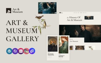 Artmuseum - Art School And Museum WordPress Elementor CMS Theme